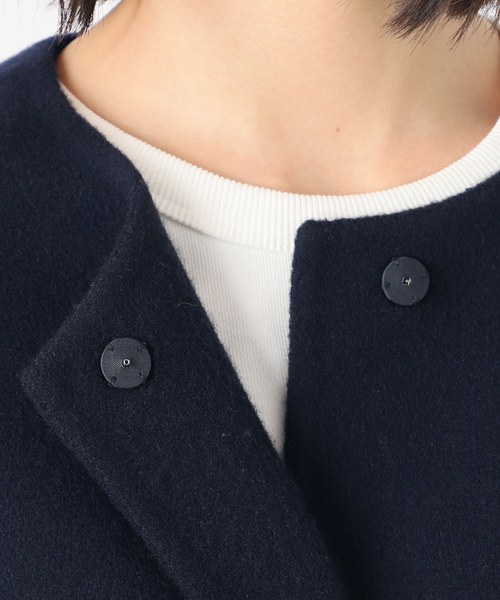 SLOBE IENA（スローブイエナ）の「habiストールノーカラーコート（ノー