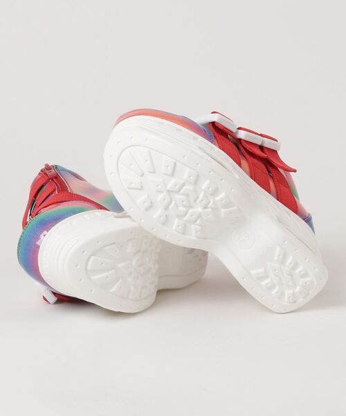 YOSUKE（ヨースケ）の「YOSUKE / ヨースケ厚底スニーカー（スニーカー・レディース・ホワイト/レインボー/アイボリー/ブラック・23.5cm/23.0cm/22.5cm/25.0cm/24.5cm/24.0cm）」の6枚目の写真