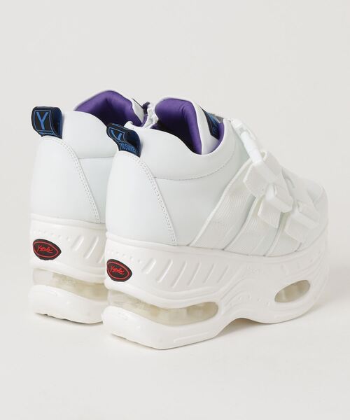 YOSUKE（ヨースケ）の「YOSUKE / ヨースケ厚底スニーカー（スニーカー・レディース・ホワイト/レインボー/アイボリー/ブラック・23.5cm/23.0cm/22.5cm/25.0cm/24.5cm/24.0cm）」の7枚目の写真