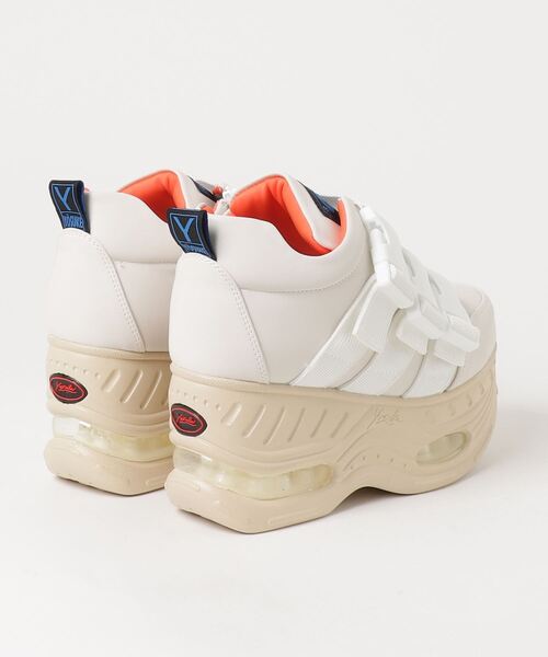 YOSUKE（ヨースケ）の「YOSUKE / ヨースケ厚底スニーカー（スニーカー・レディース・ホワイト/レインボー/アイボリー/ブラック・23.5cm/23.0cm/22.5cm/25.0cm/24.5cm/24.0cm）」の10枚目の写真