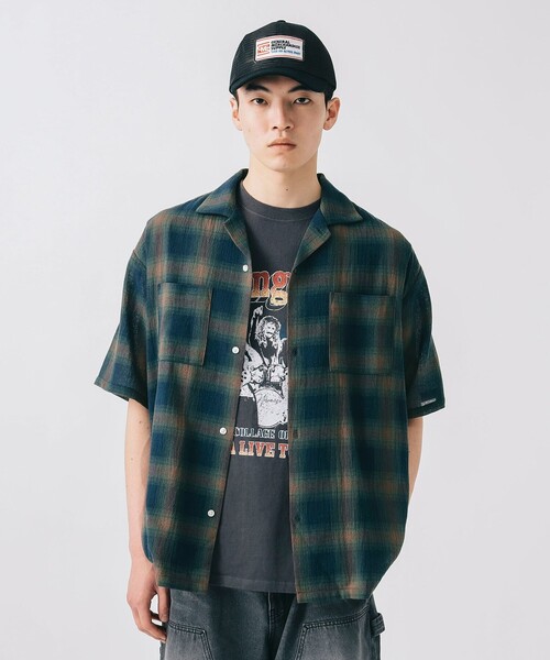 BEAMS HEART / シアー オンブレーチェック シャツ（シャツ/ブラウス）｜BEAMS HEART（ビームスハート） 6,490円