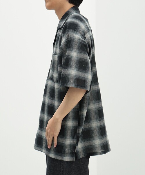 BEAMS HEART（ビームスハート）の「シアー オンブレーチェック シャツ（シャツ/ブラウス・メンズ・ネイビー/ブラック・LARGE/MEDIUM/SMALL）」の13枚目の写真
