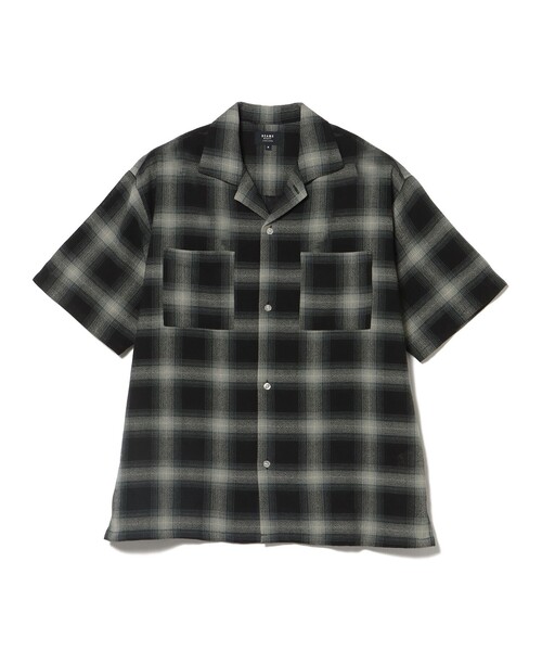 BEAMS HEART（ビームスハート）の「シアー オンブレーチェック シャツ（シャツ/ブラウス・メンズ・ネイビー/ブラック・LARGE/MEDIUM/SMALL）」の18枚目の写真