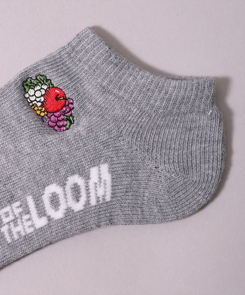 FRUIT OF THE LOOM（フルーツオブザルーム）の「(GA)【FRUIT OF THE LOOM】【3足セット】ブランドロゴマーク アンクルソックス（ソックス/靴下・メンズ・その他・23-25cm/25-27CM）」の4枚目の写真