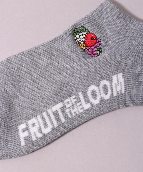 FRUIT OF THE LOOM（フルーツオブザルーム）の「(GA)【FRUIT OF THE LOOM】【3足セット】ブランドロゴマーク アンクルソックス（ソックス/靴下・メンズ・その他・23-25cm/25-27CM）」の7枚目の写真