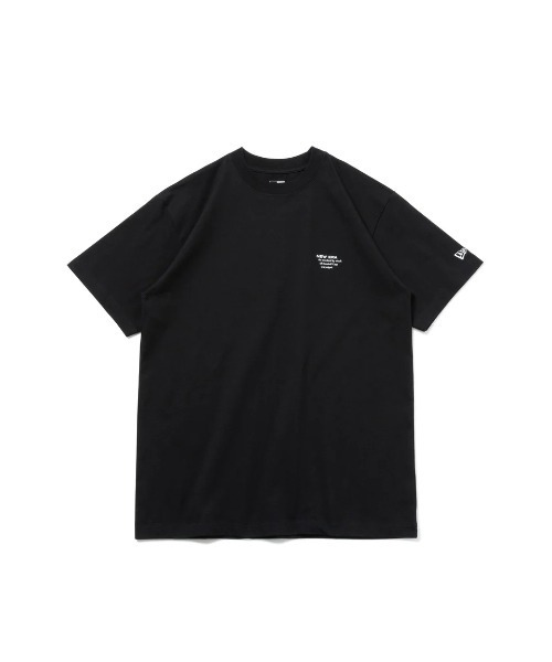 NEW ERA（ニューエラ）の「【NEW ERA】S/S Cotton Tee ARCHIVE LOGO BLK WHI（Tシャツ/カットソー・メンズ・ブラック×ホワイト・MEDIUM/X-LARGE/LARGE）」の3枚目の写真