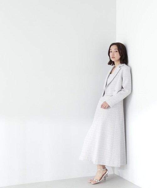 NATURAL BEAUTY BASIC(ナチュラルビューティーベーシック)の「◇【美人百花掲載】ツイード SETUP ショートジャケット(テーラードジャケット・レディース・ブラック系その他/グレー系その他・MEDIUM/SMALL)」の21枚目の写真