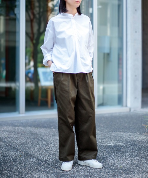 【関税込み】YMC イエロー Venice トラウザーズ 20%OFF セール SCYE サイ サンホアキン コットン ドロー