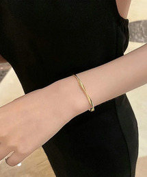 TONE SELECT GOODS | 【float】シンプル メタル ツイスト バングル(バングル/リストバンド)