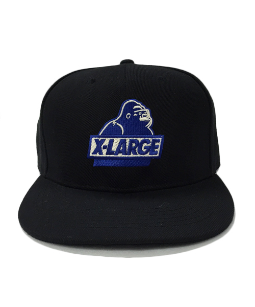 XLARGE(エクストララージ)の「SLANTED OG SNAPBACK CAP(キャップ・メンズ・ブラック/パープル/レッド・ONE SIZE)」の1枚目の写真