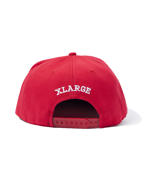 XLARGE(エクストララージ)の「SLANTED OG SNAPBACK CAP(キャップ・メンズ・ブラック/パープル/レッド・ONE SIZE)」の8枚目の写真