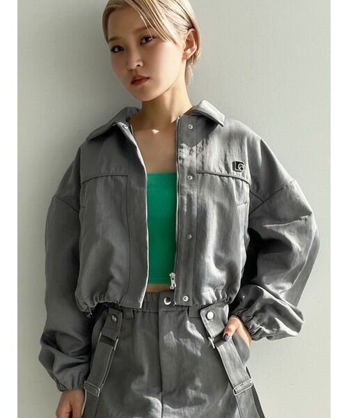 EMODA(エモダ)の「ボックスキャミソール(キャミソール・レディース・ホワイト/グレー/ブラック/グリーン/シルバー/その他・FREE)」の17枚目の写真