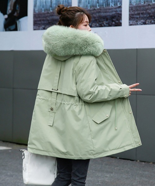 Miniministore(ミニミニストア)の「フード付き ジャケット 裏ボアレディース(その他アウター・レディース・ベージュ/ミント/ブラック/アイボリー/ライトブラウン・FREE)」の19枚目の写真