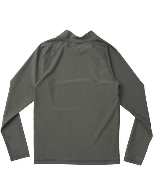 Quiksilver（クイックシルバー）の「SATURN LR YOUTH/クイックシルバーキッズ長袖ワンポイントロゴラッシュガード(水着)（ラッシュガード・キッズ・ホワイト/ブラック系その他/ブラック/カーキ・110/120/130/140/160/150）」の15枚目の写真