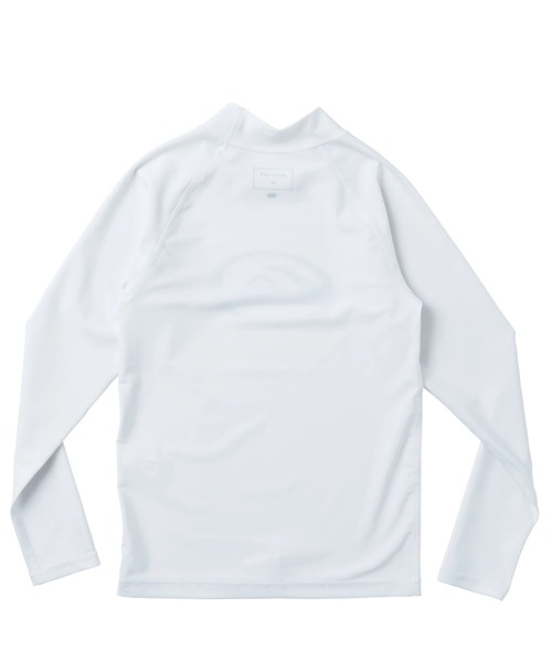 Quiksilver（クイックシルバー）の「SATURN LR YOUTH/クイックシルバーキッズ長袖ワンポイントロゴラッシュガード(水着)（ラッシュガード・キッズ・ホワイト/ブラック系その他/ブラック/カーキ・110/120/130/140/160/150）」の11枚目の写真