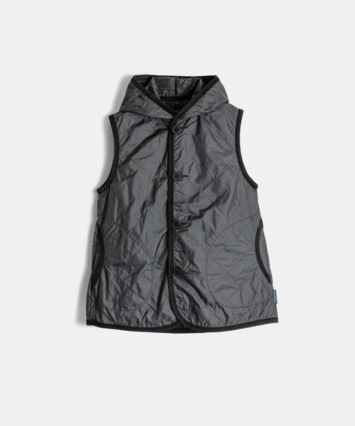 LAVENHAM(ラベンハム)の「Unwadded Barton Womens / アンワディッド バートン ウィメンズ(ベスト・レディース・ネイビー/ブラック/ベージュ系その他2/オフホワイト/ダークブラック・8/12/16/10/14/6)」の16枚目の写真