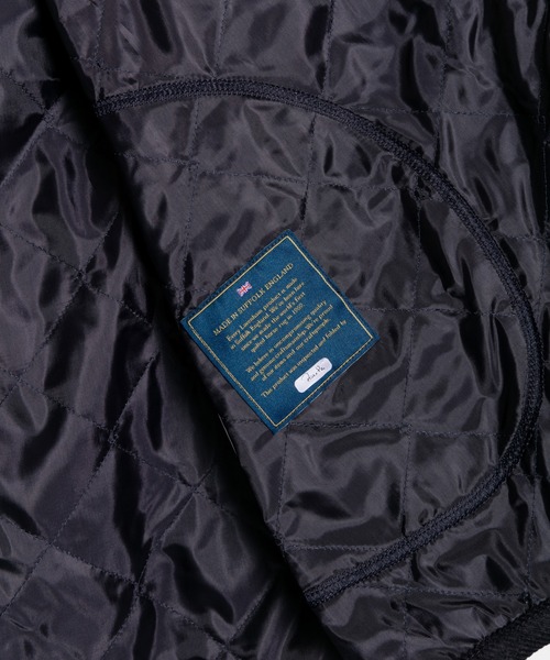 LAVENHAM(ラベンハム)の「Unwadded Barton Womens / アンワディッド バートン ウィメンズ(ベスト・レディース・ネイビー/ブラック/ベージュ系その他2/オフホワイト/ダークブラック・8/12/16/10/14/6)」の10枚目の写真