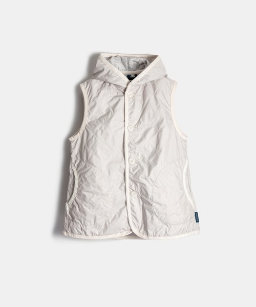 LAVENHAM(ラベンハム)の「Unwadded Barton Womens / アンワディッド バートン ウィメンズ(ベスト・レディース・ネイビー/ブラック/ベージュ系その他2/オフホワイト/ダークブラック・8/12/16/10/14/6)」の11枚目の写真