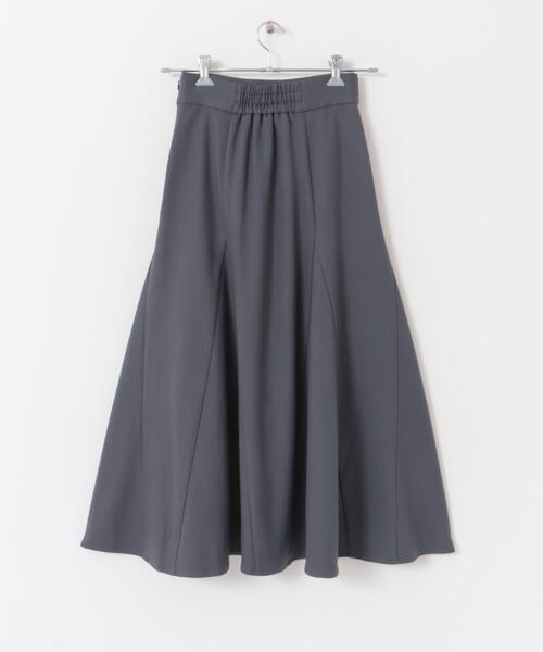 HEYUMM（ヘユム）の「ハイウエストセミフレアスカート（スカート・レディース・チャコールグレー/ベージュ/アイボリー・MEDIUM/SMALL）」の21枚目の写真