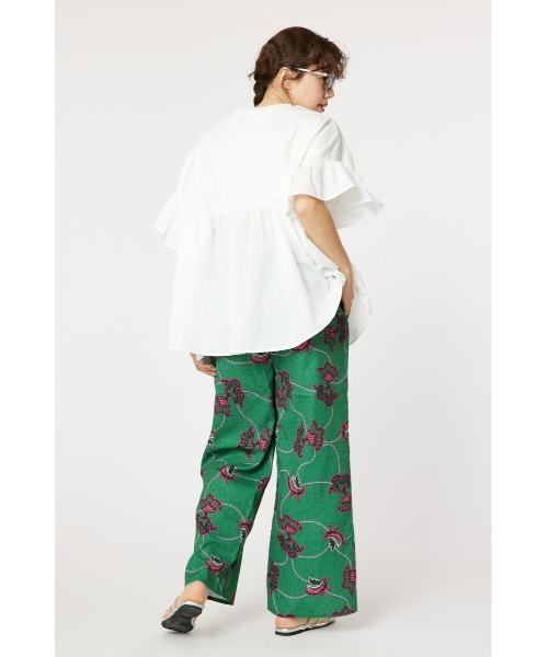 RODEO CROWNS WIDE BOWL（ロデオクラウンズワイドボウル）の「アソートパターンリラックスパンツ（その他パンツ・レディース・ベージュ系その他/グリーン系その他/オレンジ系その他/ブラック系その他・FREE）」の22枚目の写真