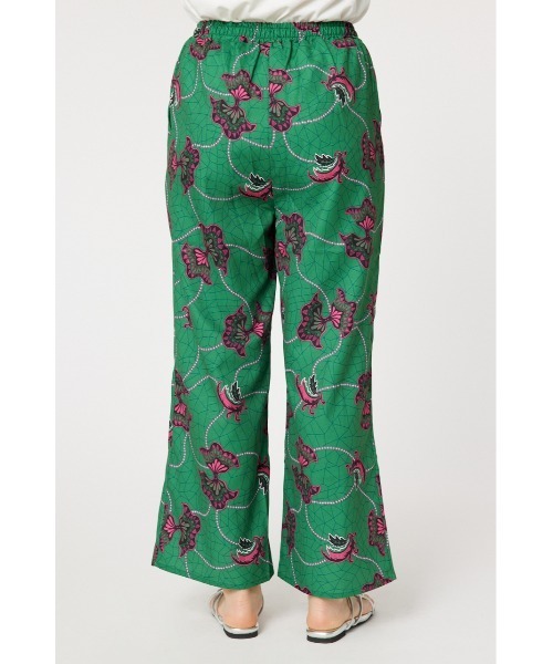 RODEO CROWNS WIDE BOWL（ロデオクラウンズワイドボウル）の「アソートパターンリラックスパンツ（その他パンツ・レディース・ベージュ系その他/グリーン系その他/オレンジ系その他/ブラック系その他・FREE）」の13枚目の写真