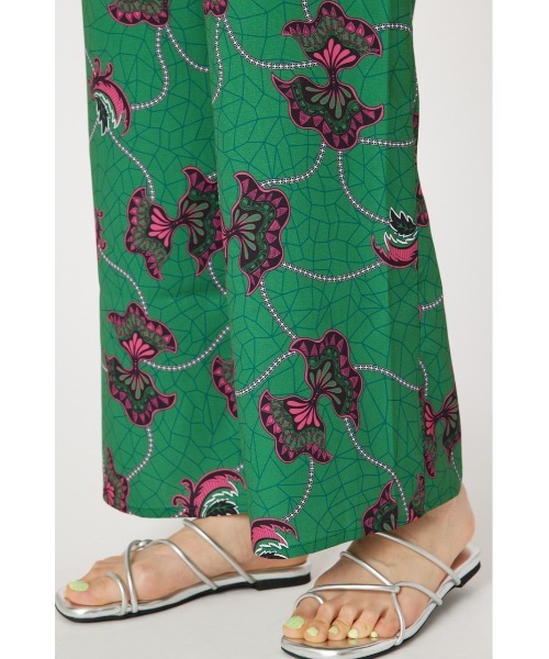 RODEO CROWNS WIDE BOWL（ロデオクラウンズワイドボウル）の「アソートパターンリラックスパンツ（その他パンツ・レディース・ベージュ系その他/グリーン系その他/オレンジ系その他/ブラック系その他・FREE）」の5枚目の写真