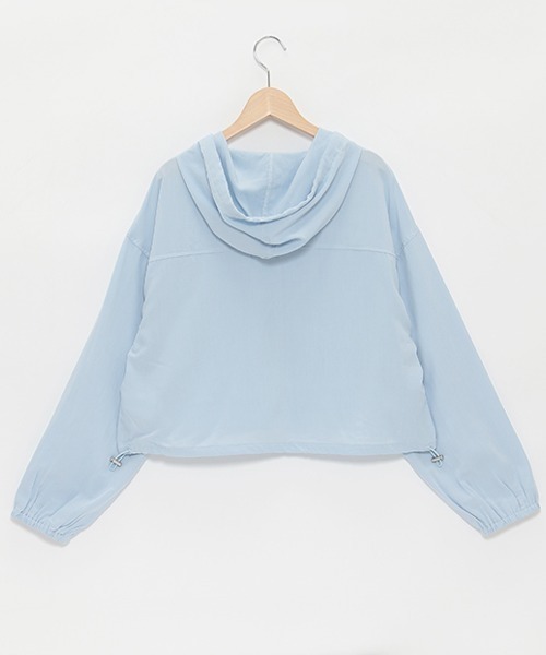 【新品/未使用】紫外線対策　シアーブルゾン 楽天市場】ブルゾン レディース シアーブルゾン 透け感