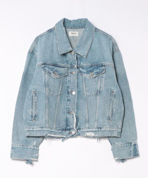 AGOLDE/エーゴールドイー】 MARTIKA JACKET IN FRAY デニムジャケット