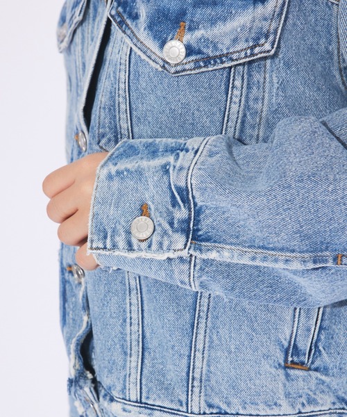 AGOLDE/エーゴールドイー】 MARTIKA JACKET IN FRAY デニムジャケット