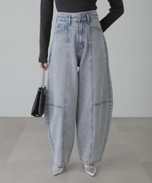 FREE'S MART | ◇[低身長サイズ/Sシリーズ]パネルエッグワイドデニムパンツ(デニムパンツ)