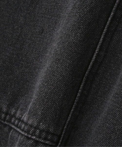 FREE'S MART（フリーズマート）の「◇【3サイズ展開XS-M】パネルエッグワイドデニムパンツ【低身長サイズ有】（デニムパンツ・レディース・ケミカルウォッシュ/ブラック系その他・MEDIUM/X-SMALL/SMALL）」の16枚目の写真