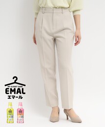 index | ≪エマール検証済≫セットアップ対応 リネンライクストレッチテーパードパンツ【イージーケア/抗ピリング/洗濯機洗い可】(その他パンツ)