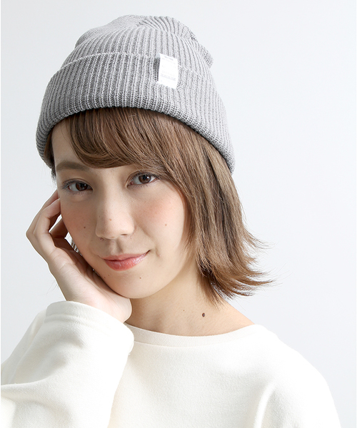 WEGO（ウィゴー）の「◆WEGO/カラーニットキャップ（ニットキャップ/ビーニー・メンズ・ブラック/ホワイト/グレー/カーキ/ネイビー/レッド/ワイン/ブルー/ブラウン・FREE）」の3枚目の写真