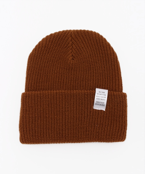 WEGO（ウィゴー）の「◆WEGO/カラーニットキャップ（ニットキャップ/ビーニー・メンズ・ブラック/ホワイト/グレー/カーキ/ネイビー/レッド/ワイン/ブルー/ブラウン・FREE）」の22枚目の写真
