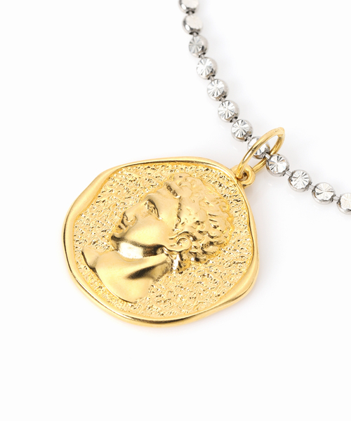 【Hermina Athens】Full Moon ネックレス レイヤード 関税込み journal standard L'essage（ジャーナルスタンダードレサージュ