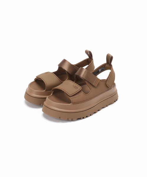 SLOBE IENA（スローブイエナ）の「《WEB限定/追加》 UGG/アグ GoldenGlow Sandal 1152685-BLK（サンダル・レディース・ブラック・23cm/24cm/25cm）」の18枚目の写真