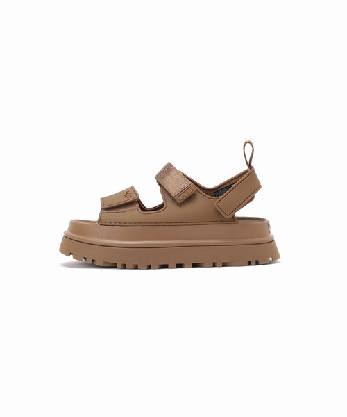 SLOBE IENA（スローブイエナ）の「《WEB限定/追加》 UGG/アグ GoldenGlow Sandal 1152685-BLK（サンダル・レディース・ブラック・23cm/24cm/25cm）」の19枚目の写真
