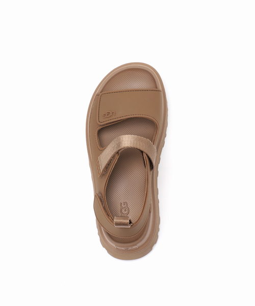 SLOBE IENA（スローブイエナ）の「《WEB限定/追加》 UGG/アグ GoldenGlow Sandal 1152685-BLK（サンダル・レディース・ブラック・23cm/24cm/25cm）」の8枚目の写真