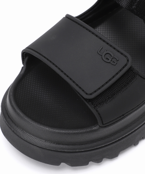 SLOBE IENA（スローブイエナ）の「《WEB限定/追加》 UGG/アグ GoldenGlow Sandal 1152685-BLK（サンダル・レディース・ブラック・23cm/24cm/25cm）」の3枚目の写真