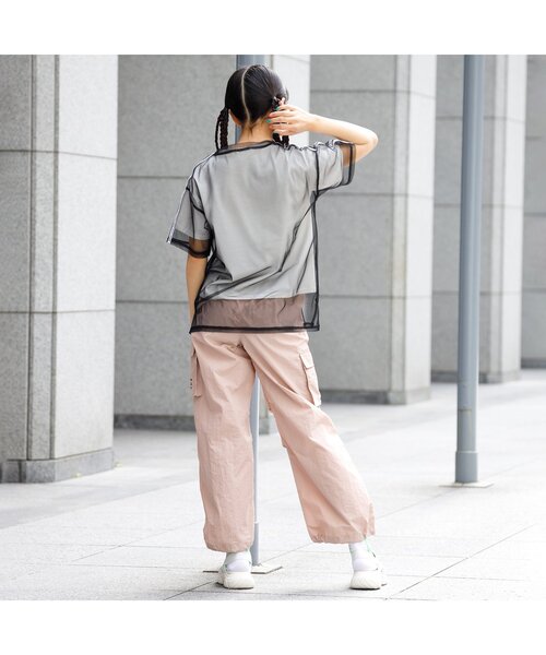 algy（アルジー）の「ロゴラインチュールT&Tシャツセット（Tシャツ/カットソー・キッズ・ブラック/アイボリー/レインボー・XX-SMALL/SMALL/MEDIUM/X-SMALL）」の5枚目の写真