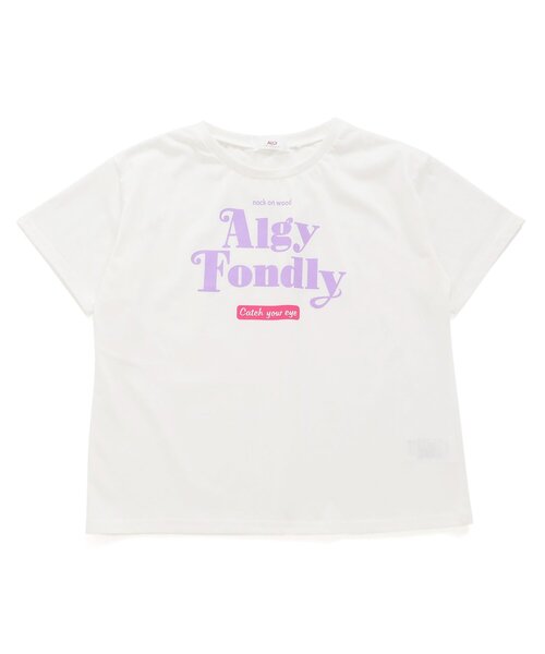 algy（アルジー）の「ロゴラインチュールT&Tシャツセット（Tシャツ/カットソー・キッズ・ブラック/アイボリー/レインボー・XX-SMALL/SMALL/MEDIUM/X-SMALL）」の9枚目の写真