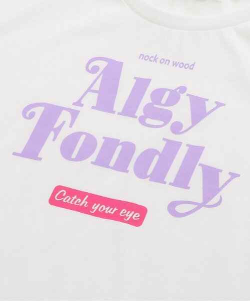 algy（アルジー）の「ロゴラインチュールT&Tシャツセット（Tシャツ/カットソー・キッズ・ブラック/アイボリー/レインボー・XX-SMALL/SMALL/MEDIUM/X-SMALL）」の12枚目の写真