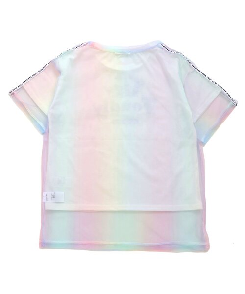 algy（アルジー）の「ロゴラインチュールT&Tシャツセット（Tシャツ/カットソー・キッズ・ブラック/アイボリー/レインボー・XX-SMALL/SMALL/MEDIUM/X-SMALL）」の18枚目の写真