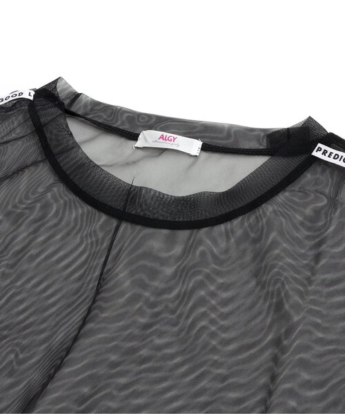 algy（アルジー）の「ロゴラインチュールT&Tシャツセット（Tシャツ/カットソー・キッズ・ブラック/アイボリー/レインボー・XX-SMALL/SMALL/MEDIUM/X-SMALL）」の19枚目の写真