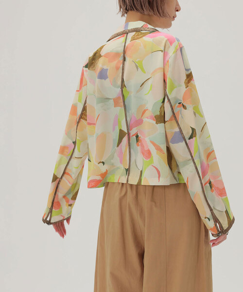 SLOBE citron.(スローブシトロン)の「SLOBE citron. EDEN オープンカラーシャツ(シャツ/ブラウス・レディース・その他2・FREE)」の12枚目の写真