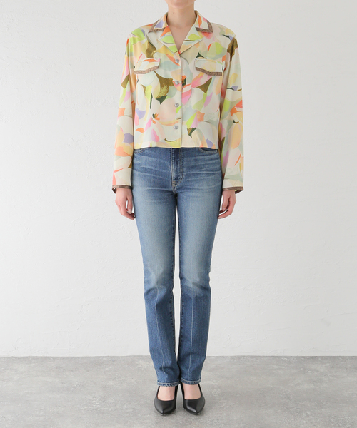 SLOBE citron.(スローブシトロン)の「SLOBE citron. EDEN オープンカラーシャツ(シャツ/ブラウス・レディース・その他2・FREE)」の15枚目の写真