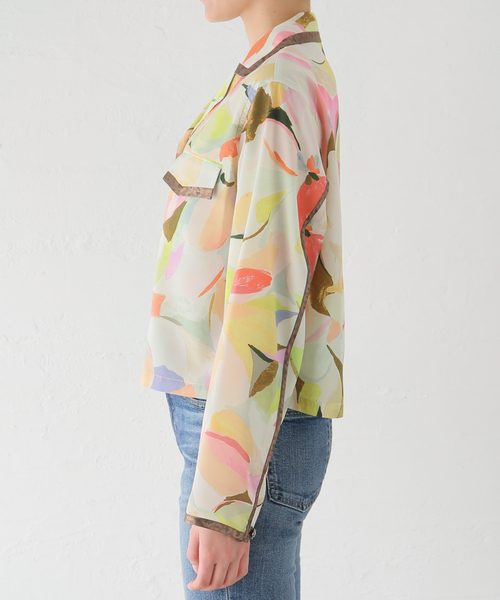 SLOBE citron.(スローブシトロン)の「SLOBE citron. EDEN オープンカラーシャツ(シャツ/ブラウス・レディース・その他2・FREE)」の17枚目の写真