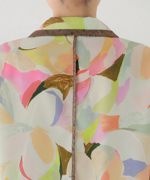 SLOBE citron.(スローブシトロン)の「SLOBE citron. EDEN オープンカラーシャツ(シャツ/ブラウス・レディース・その他2・FREE)」の20枚目の写真