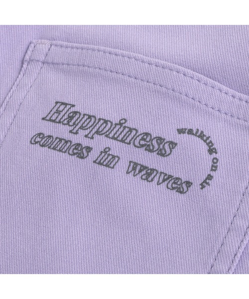 JENNI love（ジェニィラブ）の「【ウエスト調整可・ストレッチ素材】カラーショートサロペ（サロペット/オーバーオール・キッズ・サックスブルー/ラベンダー/ピンク・130cm/140cm/150cm/160cm）」の9枚目の写真