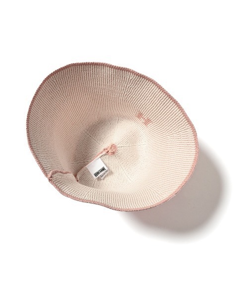 Lafayette（ラファイエット）の「HOMEGAME ホームゲーム - H ロゴ コットンニットハット ライトオレンジ H LOGO COTTON KNIT HAT LIGHT ORANGE HG241415（ハット・レディース・オレンジ・ONE SIZE）」の5枚目の写真